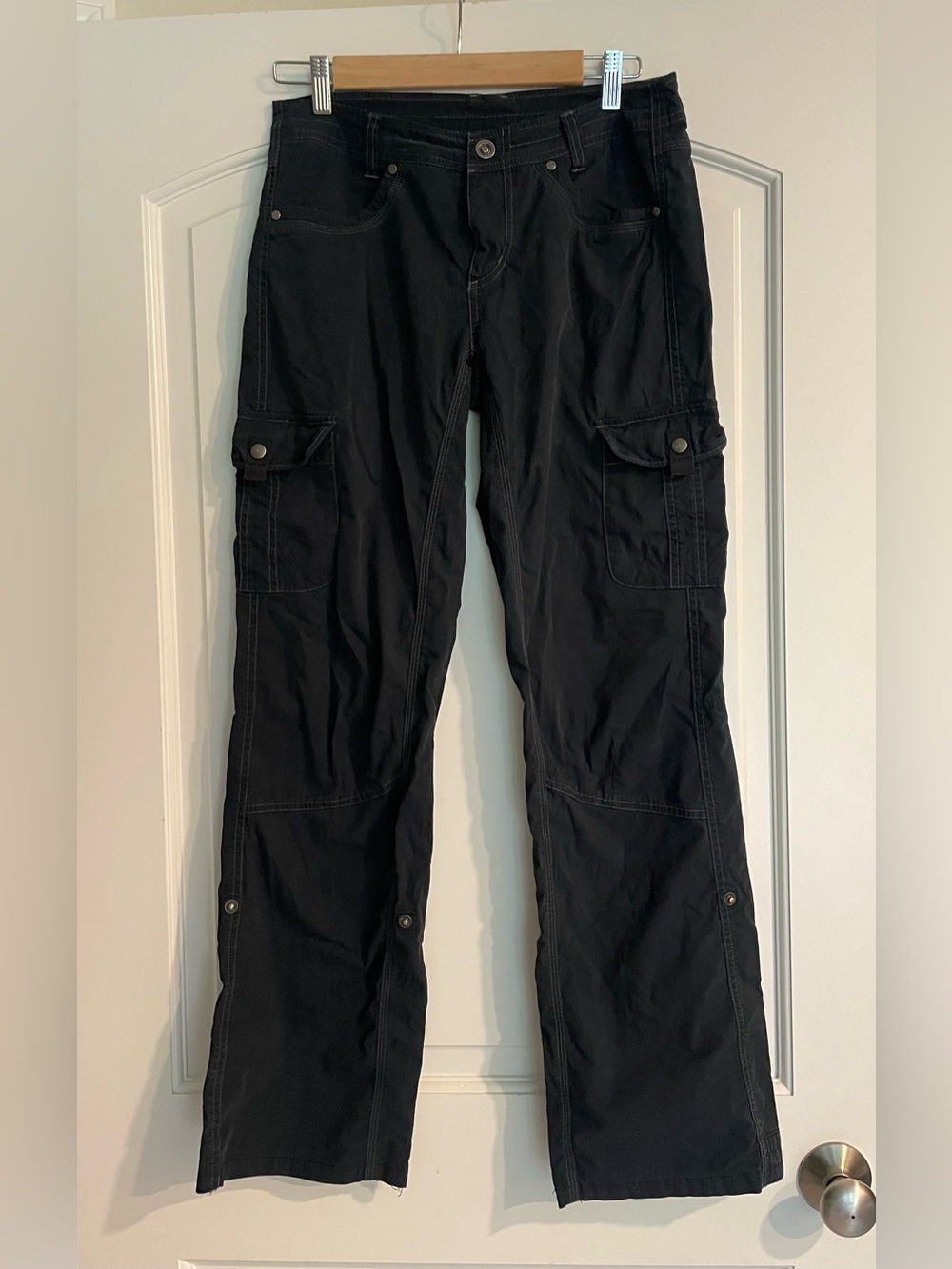 Kuhl Mountain Women’s Splash Roll Up Hiking Cargo Pants Size 6 Regular